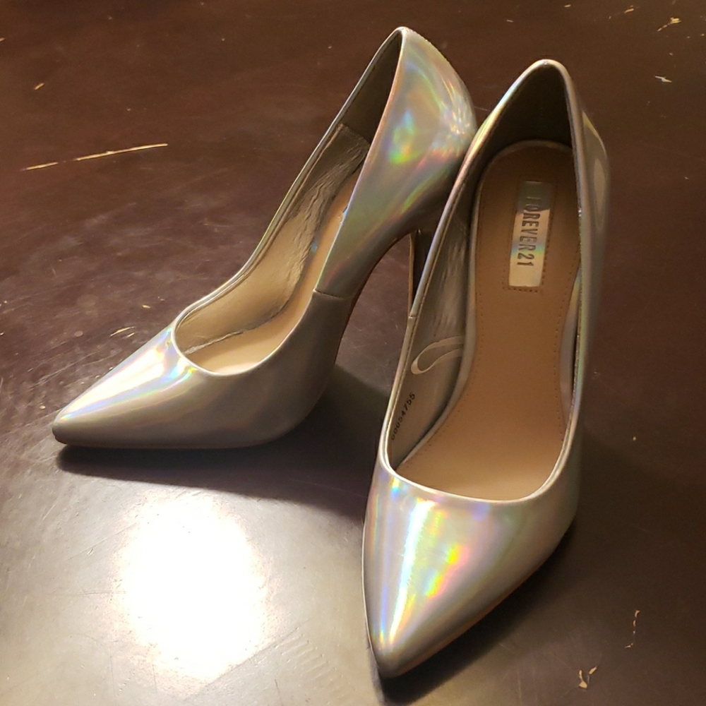 Forever 21 Iridescent High heel shoes